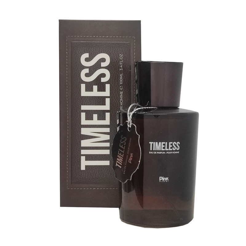 ادو پرفیوم مردانه پینک ویژوآل مدل Timeless با رایحه خنک حجم 100 میلی لیتر