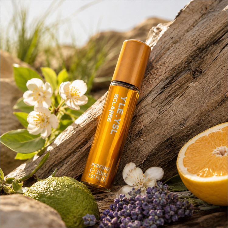 عطر جیبی مردانه اسکلاره مدل YLE . YSL با رایحه معتدل و چوبی حجم 30 میلی لیتر