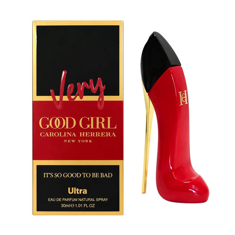عطر جیبی زنانه اولترا ویرچوآل مدل GOOD GIRL VERY با رایحه گرم و شیرین حجم 30 میلیلیتر