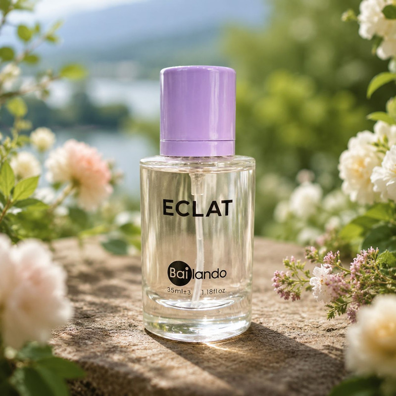 عطر جیبی زنانه بایلندو مدل Eclat NB با رایحه شیرین و گلی حجم 35 میلیلیتر