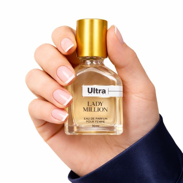 عطر جیبی زنانه اولترا ویرچوآل مدل Lady Million با رایحه شیرین حجم 30 میلیلیتر