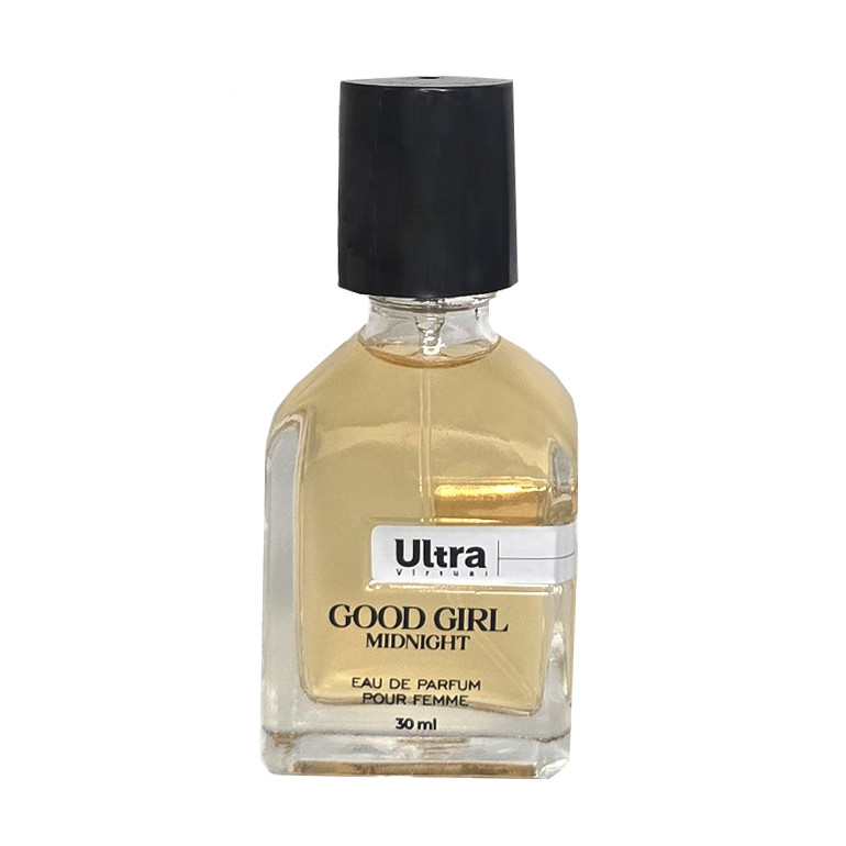 عطر جیبی زنانه اولترا ویرچوآل مدل Good Girl Midnight  با رایحه گرم حجم 30 میلی‌لیتر