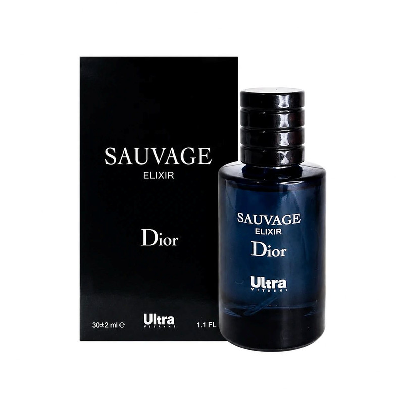 عطر جیبی مردانه اولترا ویرچوآل مدل SAUVAGE ELIXIR با رایحه تند، شیرین حجم 30 میلیلیتر