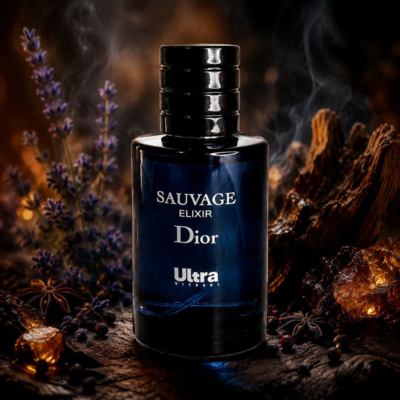 عطر جیبی مردانه اولترا ویرچوآل مدل SAUVAGE ELIXIR با رایحه تند، شیرین حجم 30 میلیلیتر