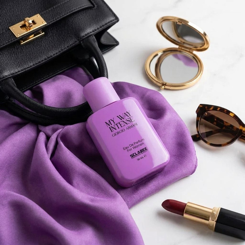 عطر جیبی زنانه اسکلاره مدل My Way Intense Professional با رایحه شیرین و گلی حجم 30 میلی لیتر