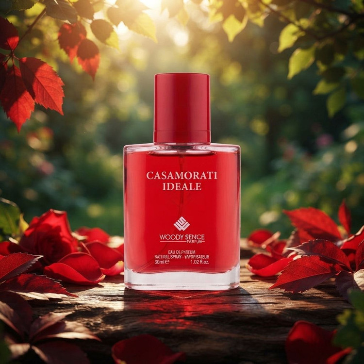 عطر جیبی زنانه وودی سنس مدل Casamorati Ideale با رایحه تند و چوبی حجم 30 میلیلیتر