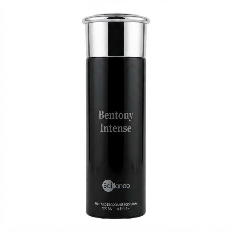 دئودورانت مردانه بایلندو مدل Bentony Intense حجم 200 میلیلیتر