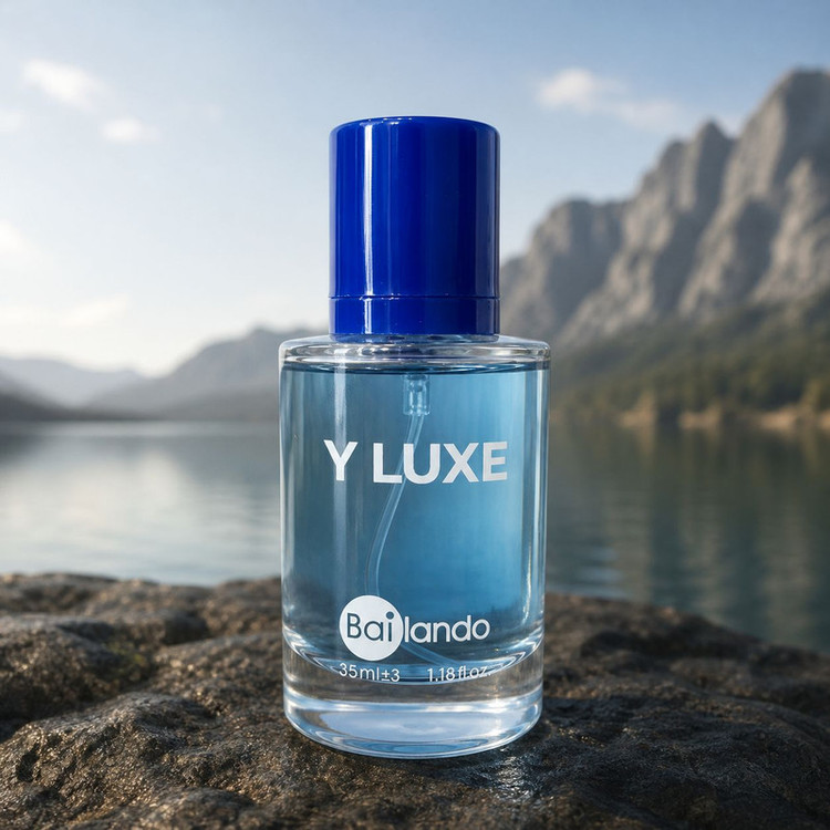 عطر جیبی مردانه بایلندو مدل Y Luxe با رایحه خنک و معطر حجم 35 میلی لیتر