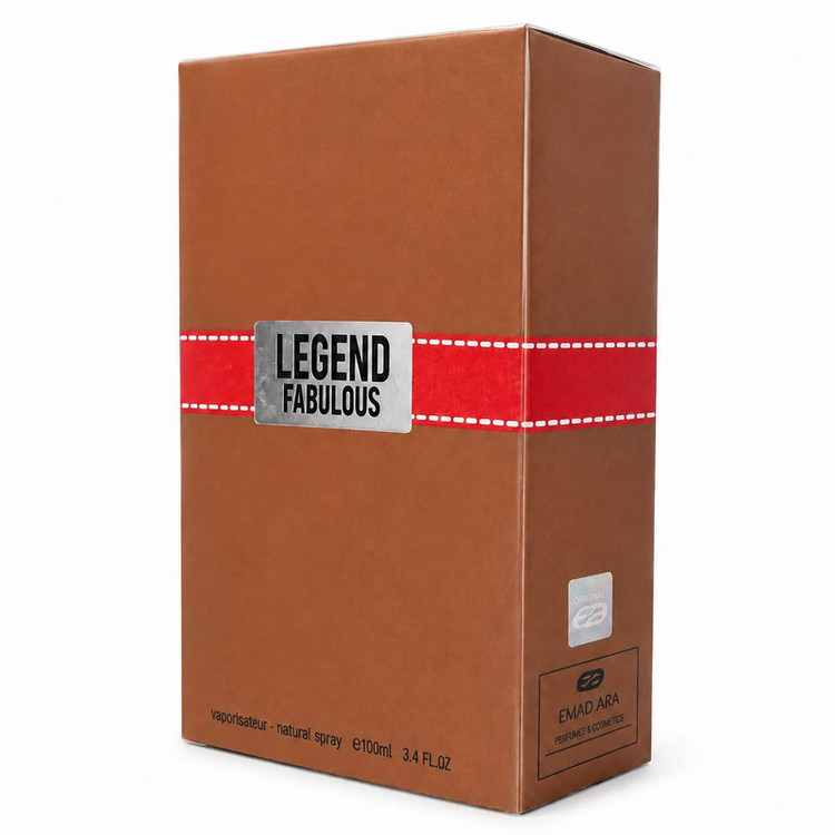 ادو تویلت مردانه عماد آرا مدل Legend Fabulous با رایحه تلخ حجم 100 میلی لیتر