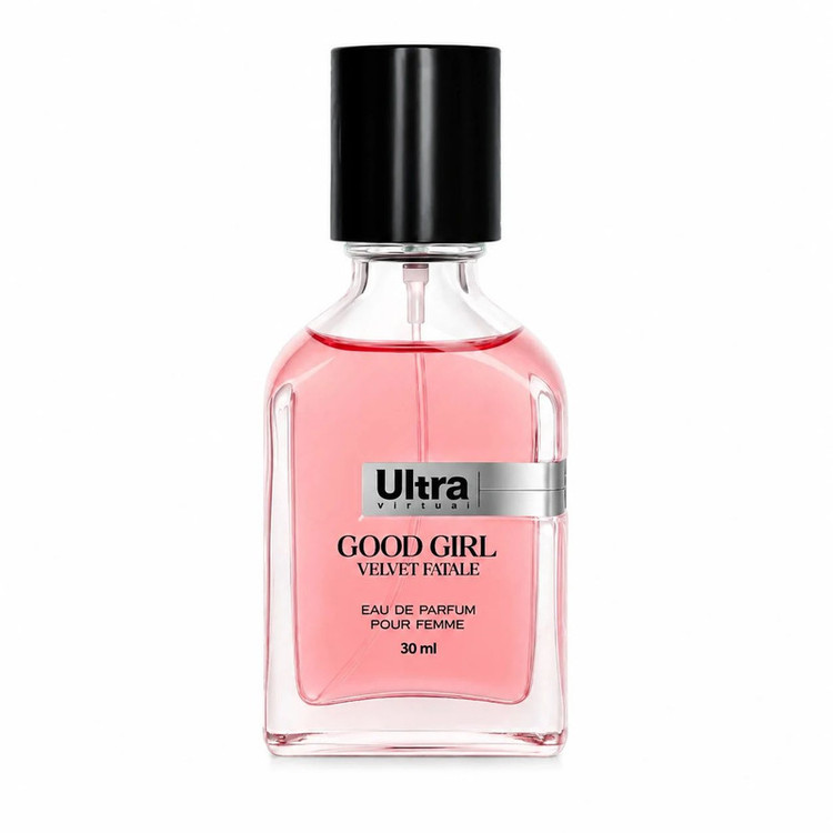 عطر جیبی زنانه اولترا ویرچوآل مدل Good Girl Velvet Fatale با رایحه گرم حجم 30 میلیلیتر