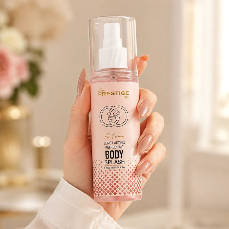 بادی اسپلش زنانه نیو پرستیژ کالر مدل Gucci Bamboo حجم 200 میلیلیتر