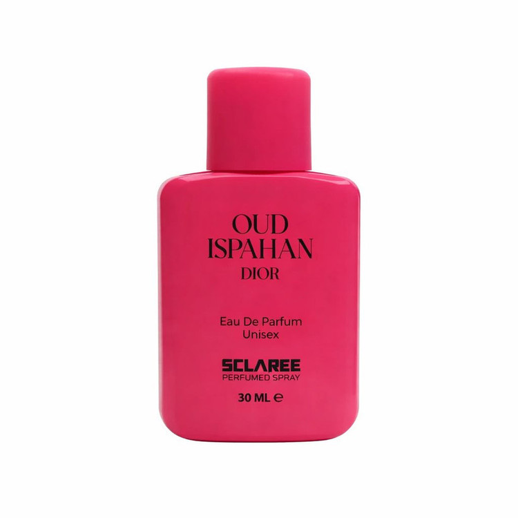 عطر جیبی زنانه و مردانه اسکلاره مدل OUD Ispahan Professional با رایحه گرم و چوبی حجم 30 میلی لیتر
