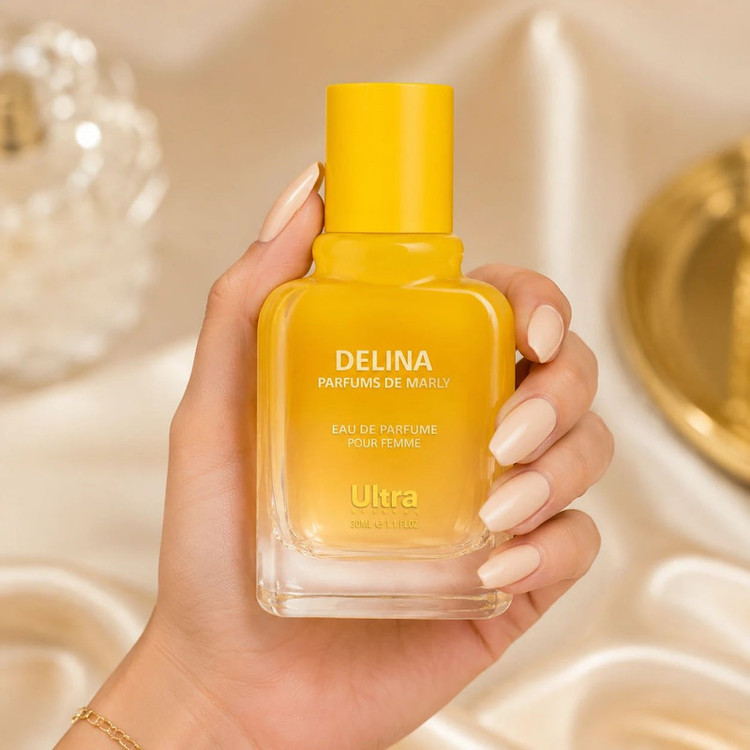 عطر جیبی زنانه اولترا ویرچوآل مدل Delina De Marly با رایحه شیرین حجم 30 میلیلیتر