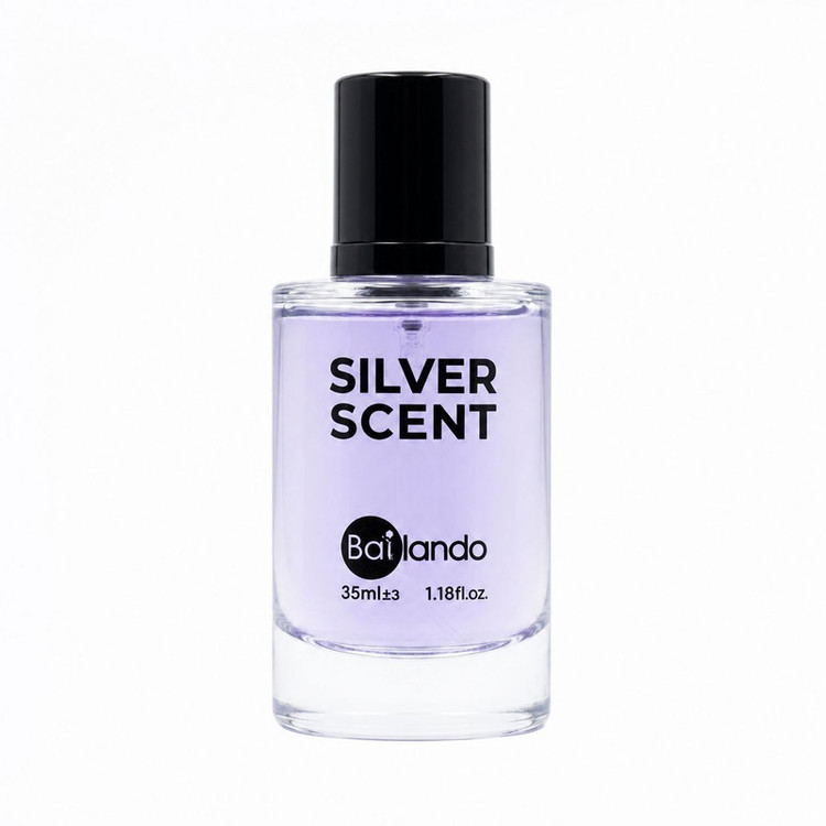 عطر جیبی مردانه بایلندو مدل Silver Scent NB با رایحه گرم و چوبی حجم 35 میلی لیتر