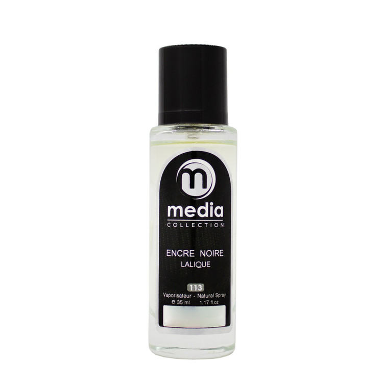 عطر جیبی مردانه مدیا مدل Lalique Encre Noire حجم 35 میلی لیتر