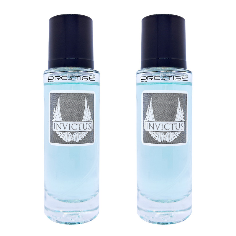 عطر جیبی مردانه نیو پرستیژ کالر مدل Paco Rabanne Invictus حجم 35 میلیلیتر بسته 2 عددی
