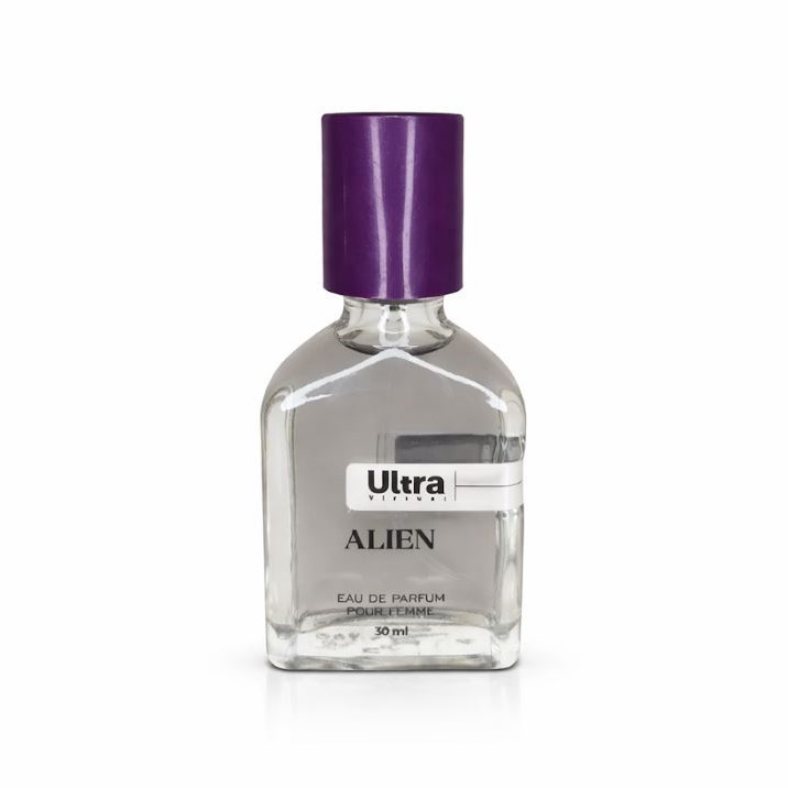 عطر جیبی زنانه اولترا ویرچوآل مدل Alien با رایحه گرم حجم 30 میلیلیتر