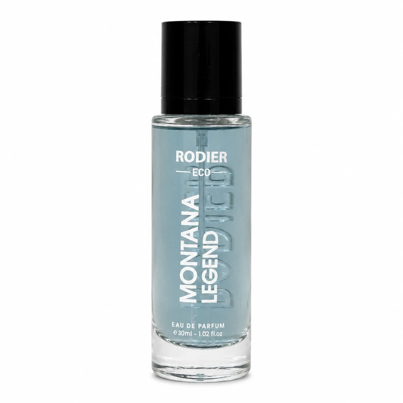عطر جیبی مردانه رودیر مدل Montana Legend با رایحه معتدل و چوبی حجم 30 میلیلیتر