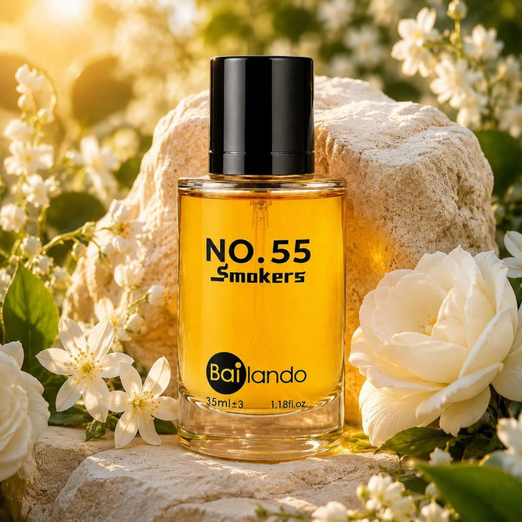 عطر جیبی زنانه بایلندو مدل NO.55 Smokers با رایحه گرم و شیرین حجم 35 میلی لیتر