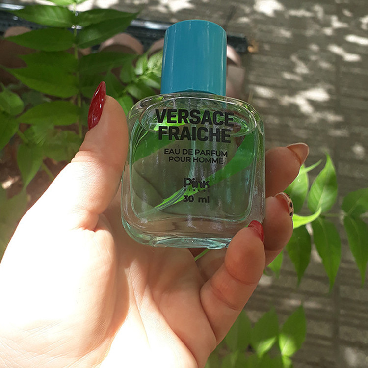 عطر جیبی پینک ویژوال مدل VERSACE FRAICHE حجم 30 میلی لیتر