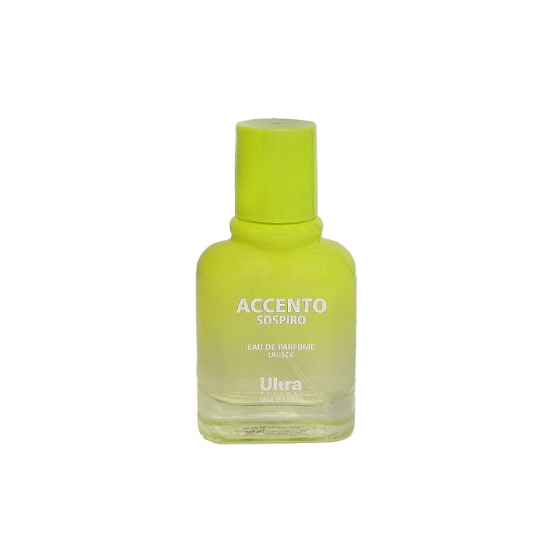 عطر جیبی اولترا ویرچوآل مدل Acccento Sospiro با رایحه خنک حجم 30 میلی‌لیتر