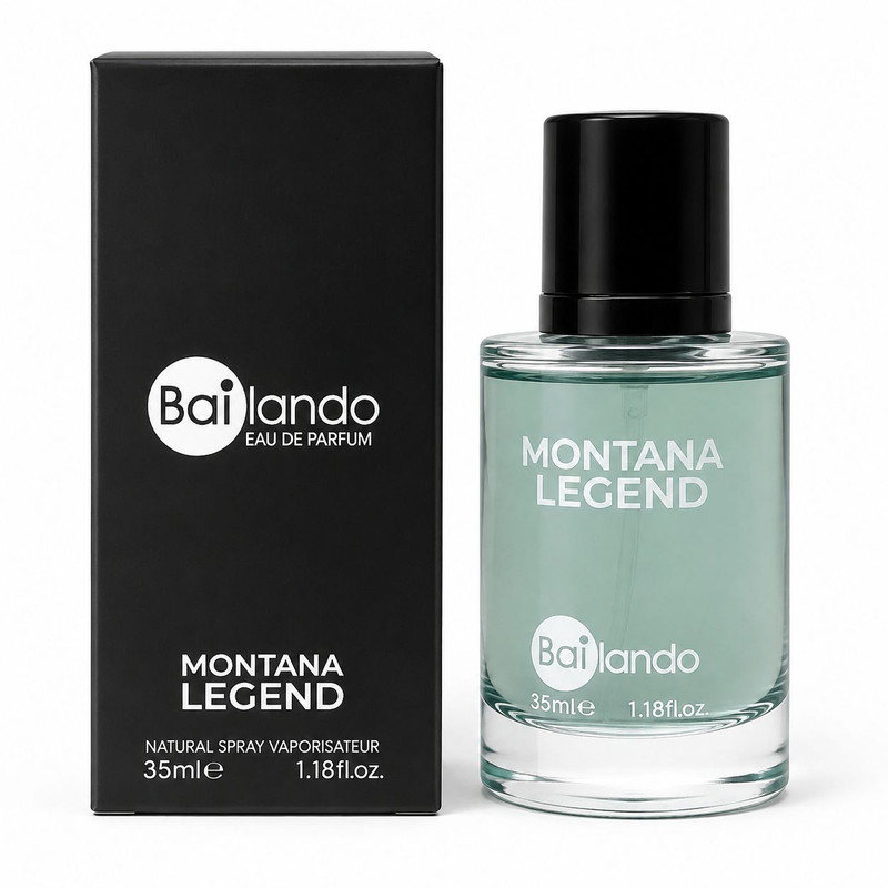 عطر جیبی مردانه بایلندو مدل Montana Legend با رایحه خنک و معطر حجم 35 میلی لیتر