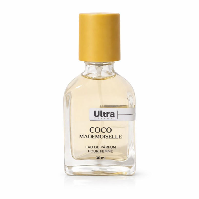 عطر جیبی زنانه اولترا ویرچوآل مدل Coco Mademoiselle با رایحه خنک حجم 30 میلیلیتر