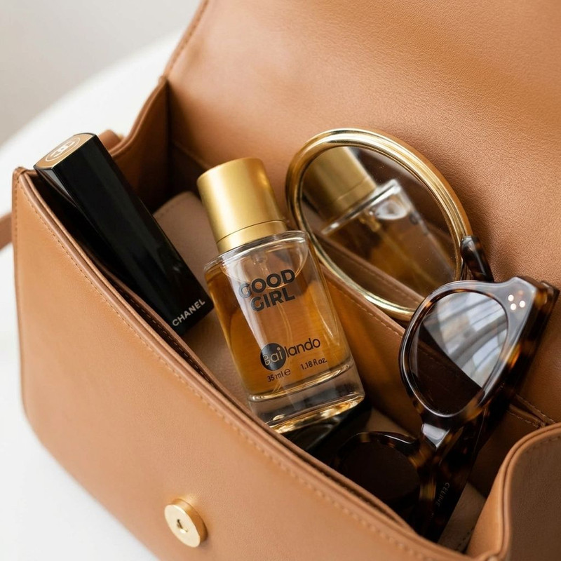عطر جیبی زنانه بایلندو مدل Good Girl NB با رایحه شیرین و گلی حجم 35 میلی لیتر
