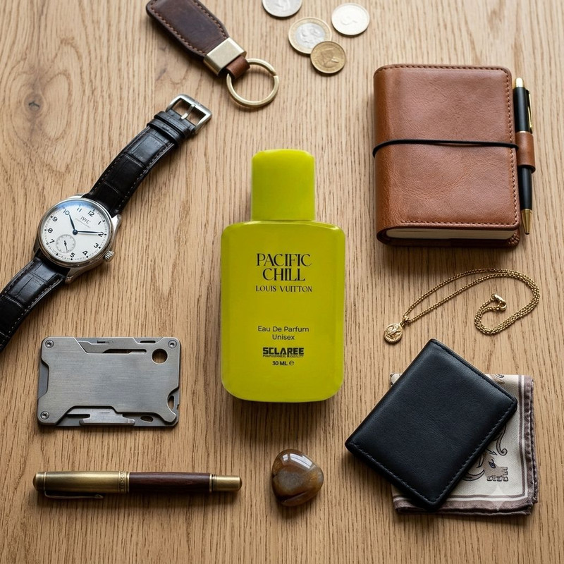 عطر جیبی اسکلاره مدل Pacific Chill Professional Louis با رایحه شیرین و میوه ای حجم 30 میلیلیتر