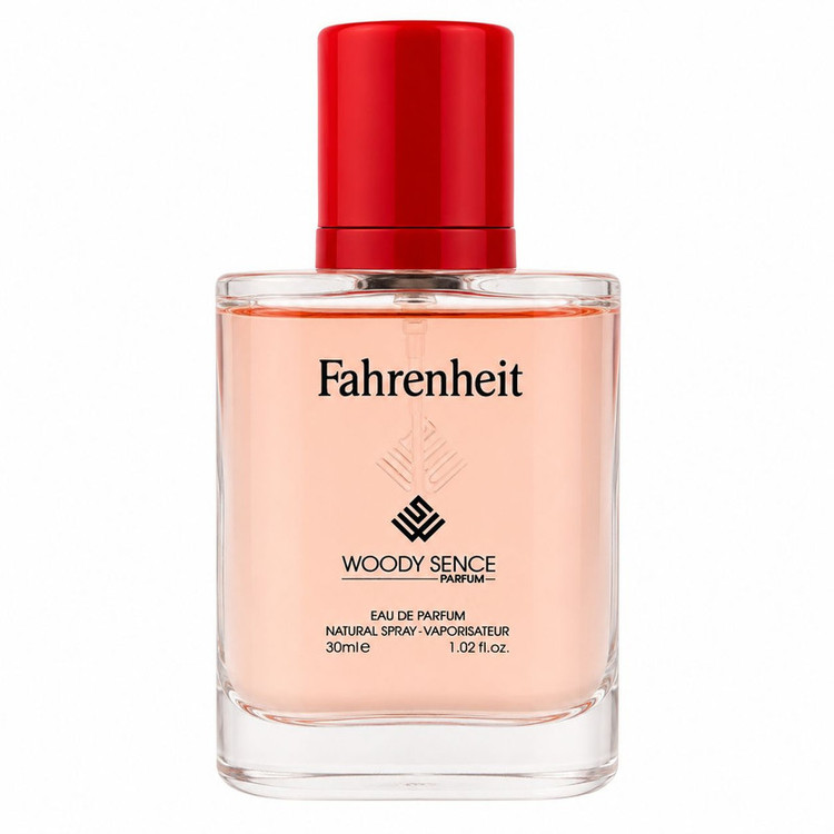 عطر جیبی مردانه وودی سنس مدل Fahrenheit با رایحه تند حجم 30 میلیلیتر