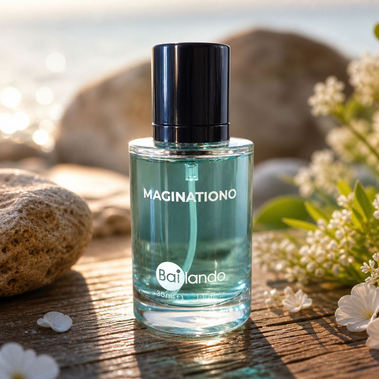 عطر جیبی مردانه بایلندو مدل Maginationo با رایحه خنک و معطر حجم 35 میلی لیتر