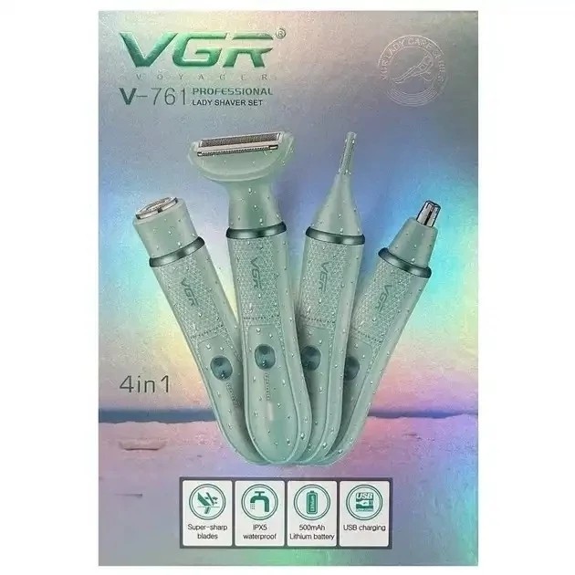 ماشین اصلاح حرفه ای بانوان وی جی آر مدل V-761