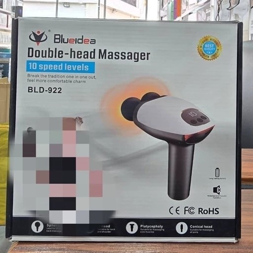 ماساژور تفنگی دو سر بلوآیدیا مدل BLD-922