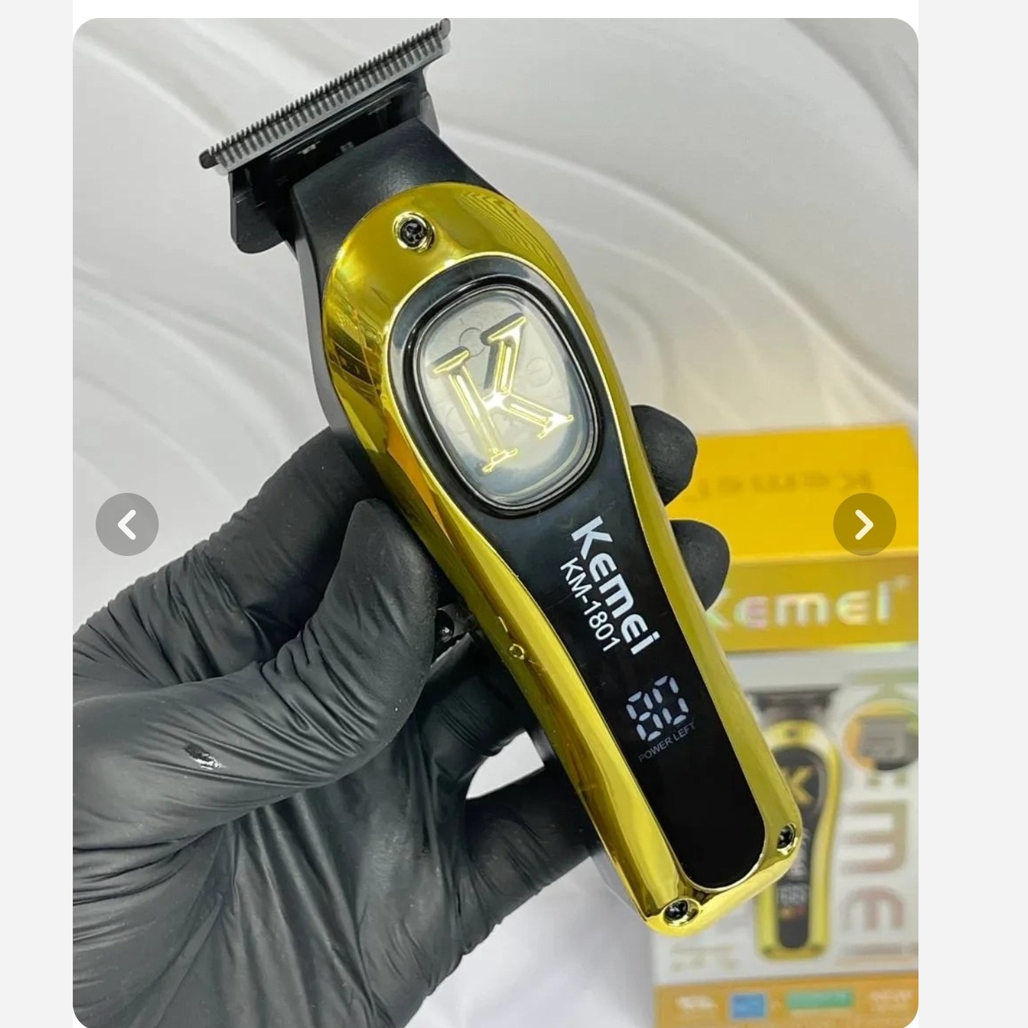 ماشین اصلاح خط زن و صفر زن کیمی مدل KM-1801