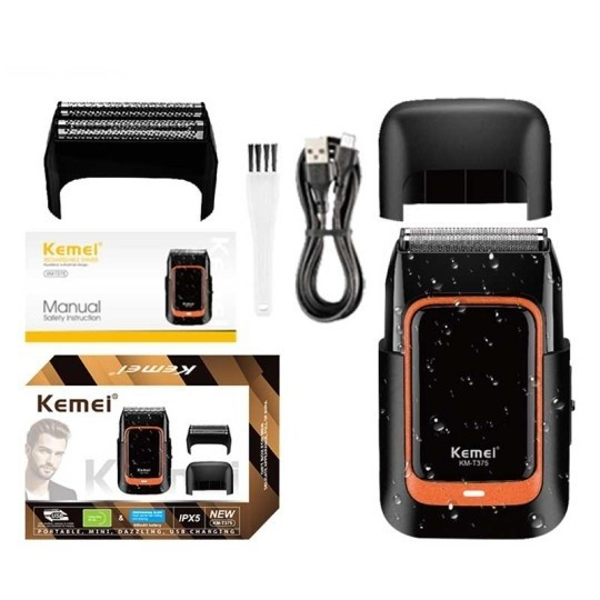 شیور موی سر و صورت کیمی مدل KM-T375