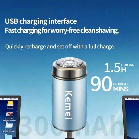 شیور ضد آب کیمی Kemei KM-T390