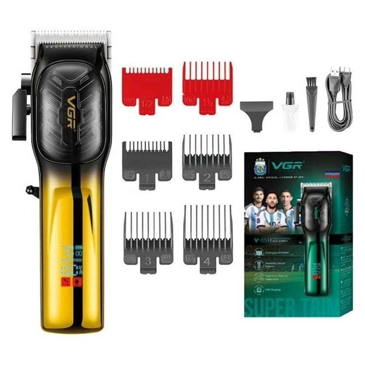 ماشین اصلاح موی سر و صورت وی جی آر VGR مدل V-654