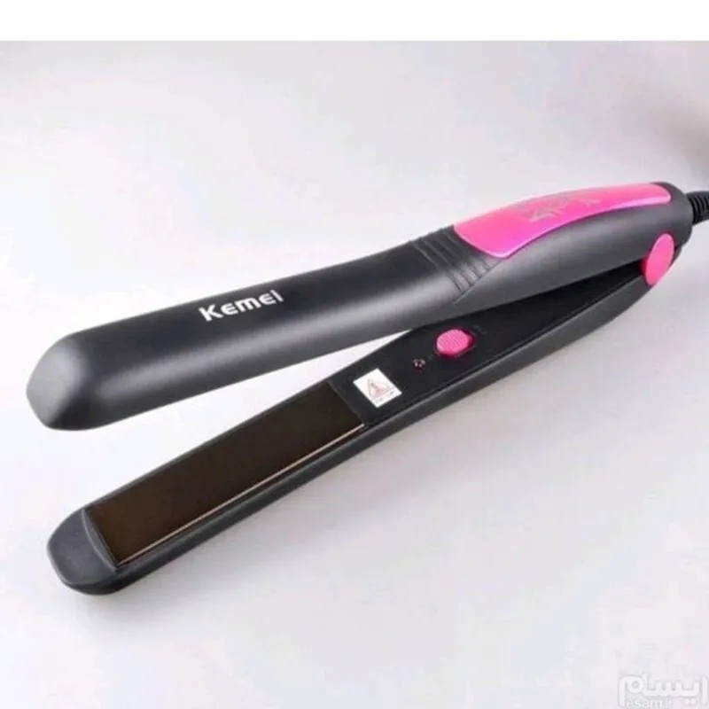 اتو مو حرفه ای کیمی مدل Kemei KM-328 صفحه باریک