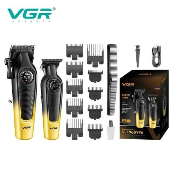 ست ماشین اصلاح وی جی آر مدل V-196 و V-996