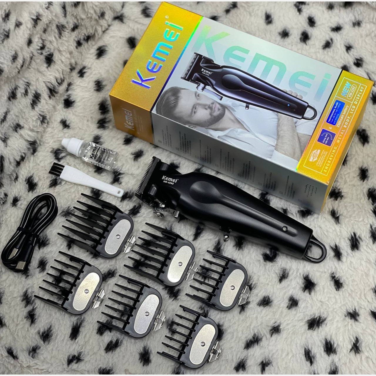 ماشین اصلاح حجم زن و فید زن کیمی مدل Kemei Km-2292