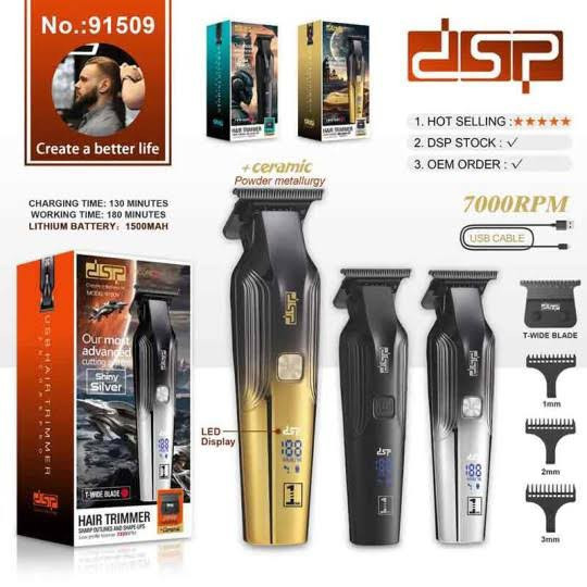 ماشین اصلاح خط زن و صفر زن دی اس پی مدل dsp 91509