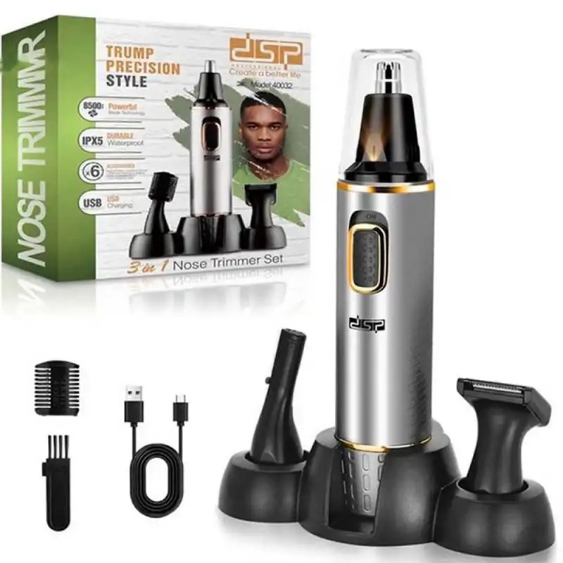 ست موزن گوش و بینی و خط زن دی اس پی مدل DSP model 40032 Nose trimmer set