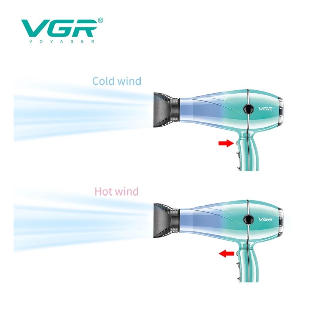 سشوار سالنی 2400 وات وی جی آر (VGR) مدل V-452