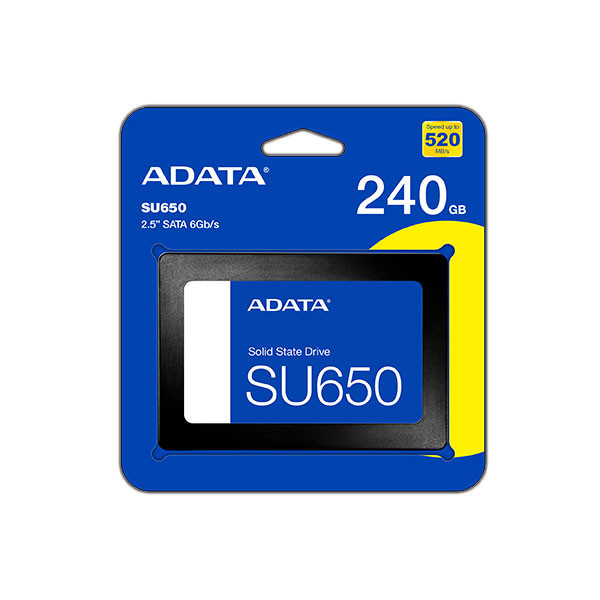 اس اس دی اینترنال SATA III ای دیتا مدل SU650 ظرفیت 240 گیگابایت