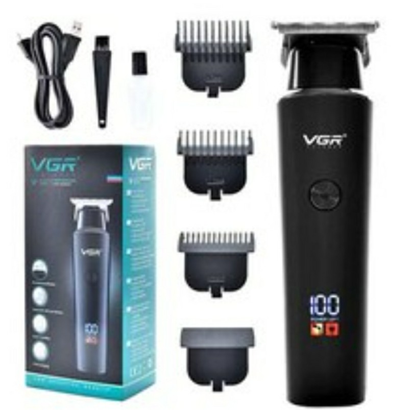 ماشین اصلاح (ریش تراش) VGR 937 شارژی نمایشگر دیجیتال صفر زن