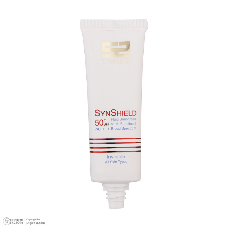 فلوئید ضدآفتاب بیرنگ ساین اسکین SPF50 سری Invisible مناسب انواع پوست، حجم 50 میلیلیتر