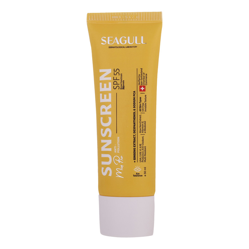 کرم ضدآفتاب آقایان سی گل مدل SPF55، حجم 50 میلیلیتر