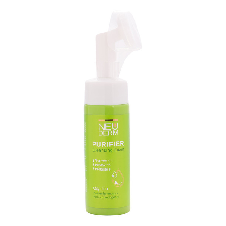 فوم شستشوی صورت نئودرم مدل Purifier مناسب برای پوست چرب حجم 150 میلیلیتر