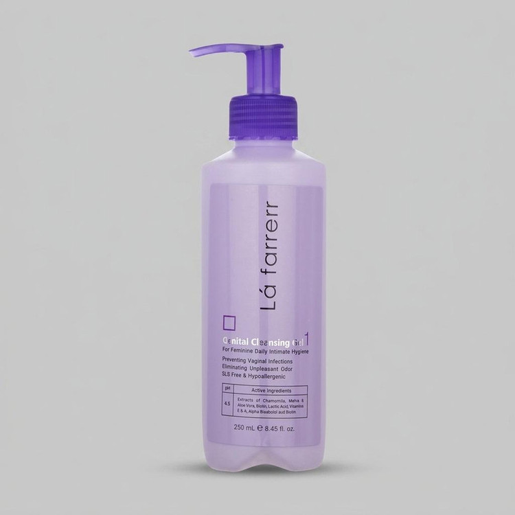 ژل بهداشتی دوشیزگان لافارر مدل Cleansing Gel 1 حجم 250 میلیلیتر