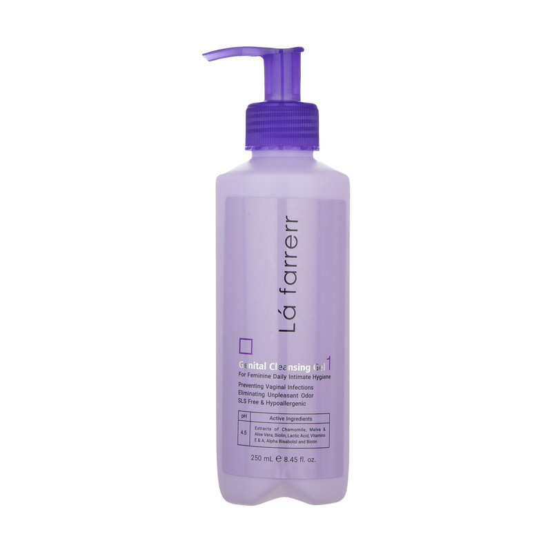 ژل بهداشتی دوشیزگان لافارر مدل Cleansing Gel 1 حجم 250 میلیلیتر